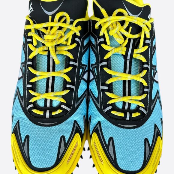 Louis Vuitton Yellow & Blue Sprint Sneakers - Picture 2 of 8